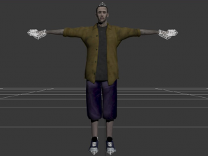 zombie Model 3D