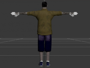 zombie Model 3D
