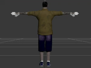 ज़ोंबी 3D मॉडल