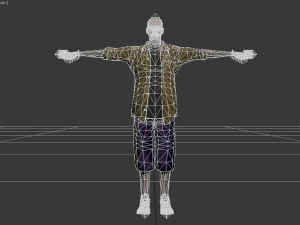 zombie Model 3D
