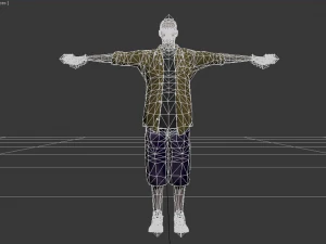 ज़ोंबी 3D मॉडल
