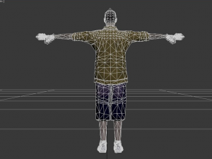 zombie Model 3D