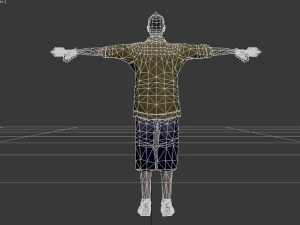 ज़ोंबी 3D मॉडल