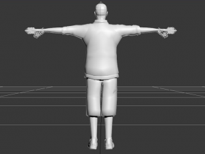 zombie Model 3D