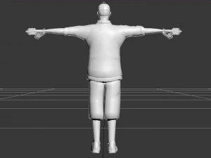 ज़ोंबी 3D मॉडल