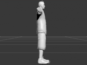 zombie Model 3D