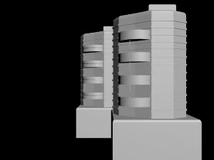 3 kinds of apartament 3D Model