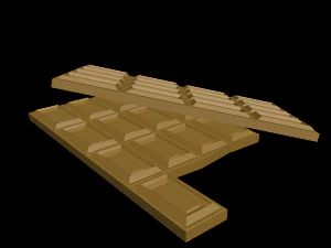 шоколадные конфеты 3D Модель