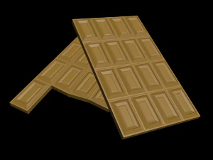 チョコレート 3Dモデル