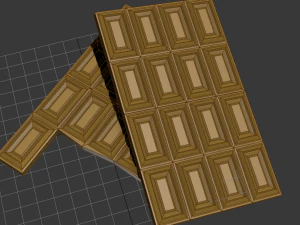 チョコレート 3Dモデル