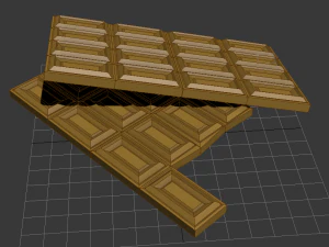 チョコレート 3Dモデル