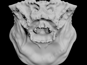 monsters sculpture 3D 模型
