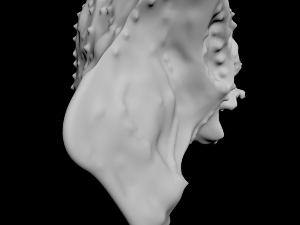 monsters sculpture Model 3D