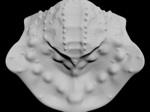 monsters sculpture Model 3D