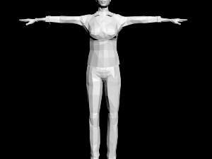 set characters Modèle 3D