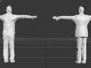 set characters Modèle 3D