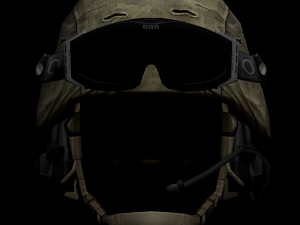 military helmet Model 3D
