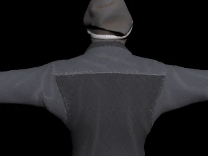 zombie character rigged 3D Model
