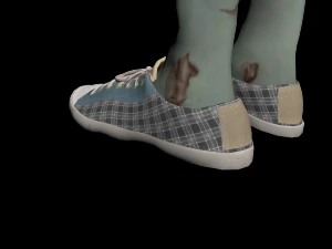 zombie character rigged 3D Model