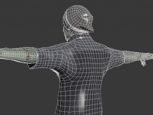 zombie character rigged Modelo 3D