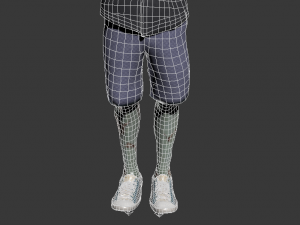zombie character rigged Modelo 3D
