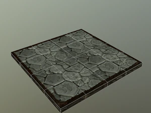 fagstone low poly 3D Model