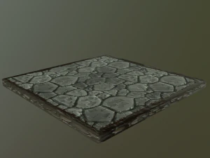 fagstone low poly 3D Model