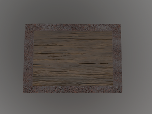 low poly box 3D Model