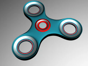 ハイポリスピナー 3Dモデル