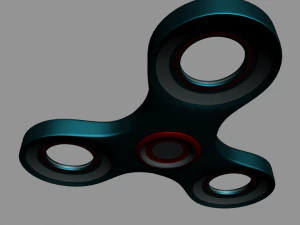 ハイポリスピナー 3Dモデル
