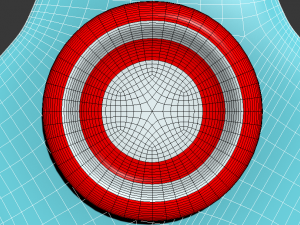 high poly spinner Modelo 3D