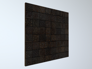 low poly plate 3D Модель