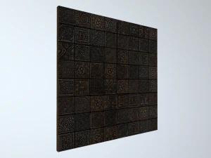 low poly plate 3D Model