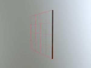 low poly plate 3D Модель