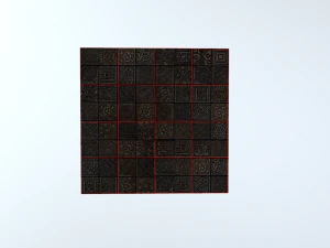 low poly plate 3D Model