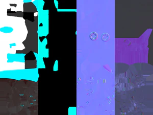 लो पॉली साइंस-फाई तलवार 3D मॉडल