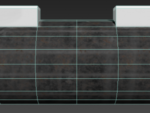 low poly hangar 3D-Modell