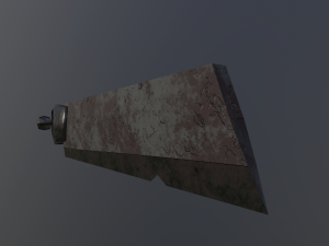 low poly sword 3D 模型