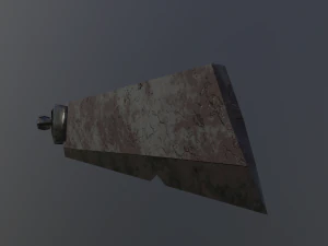 low poly sword 3D Model