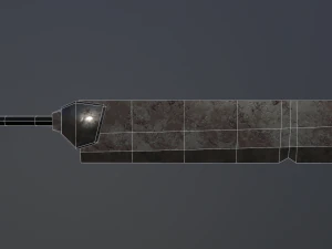 low poly sword 3D Model