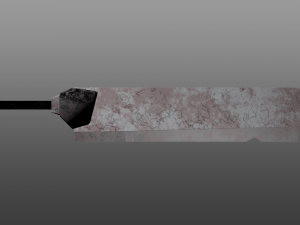 low poly sword 3D 模型