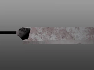 low poly sword 3D Model