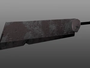 low poly sword 3D Model
