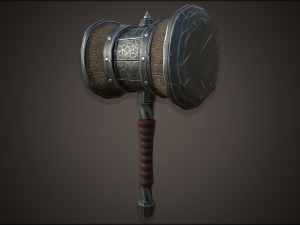 stylazed 3d hammer 3D 모델