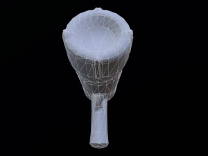 sci-fi cartoon blaster 3D Model