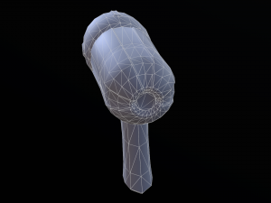 sci-fi cartoon blaster 3D 模型