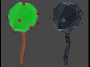 trees 3D Модель