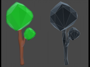 trees 3D Модель