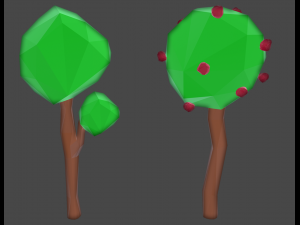 trees 3D Модель