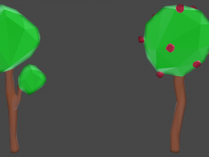 trees 3D Модель